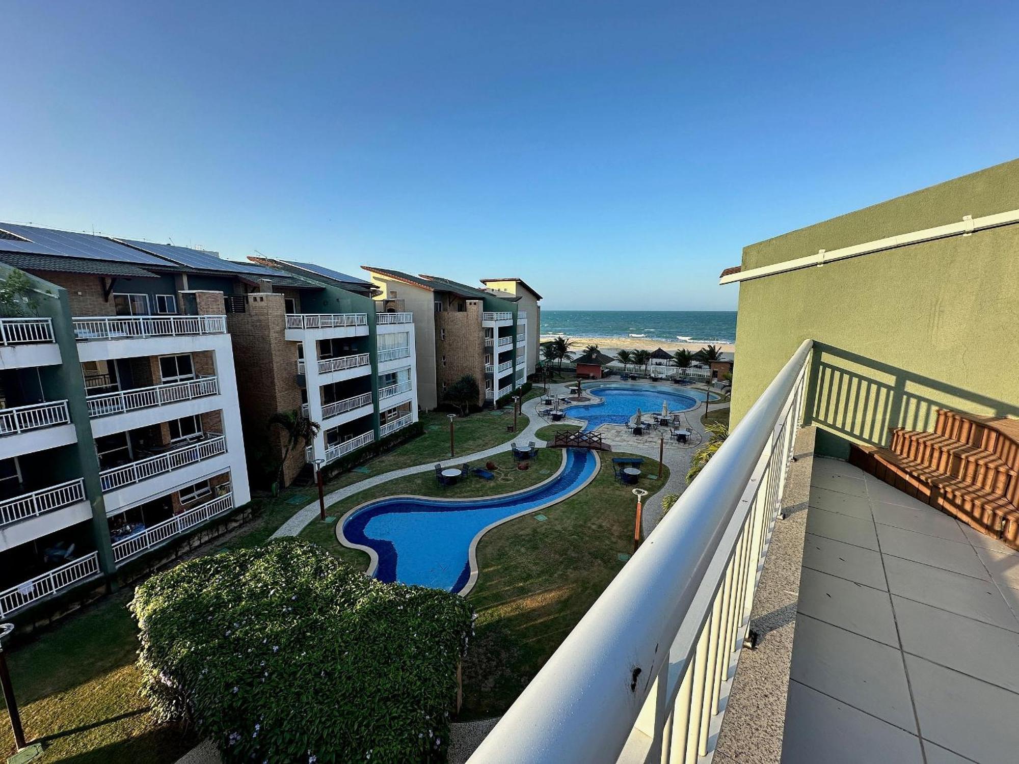 Terramaris - Aptos Vista Mar, Pe Na Areia, Vizinho Ao B Park Акірас Екстер'єр фото