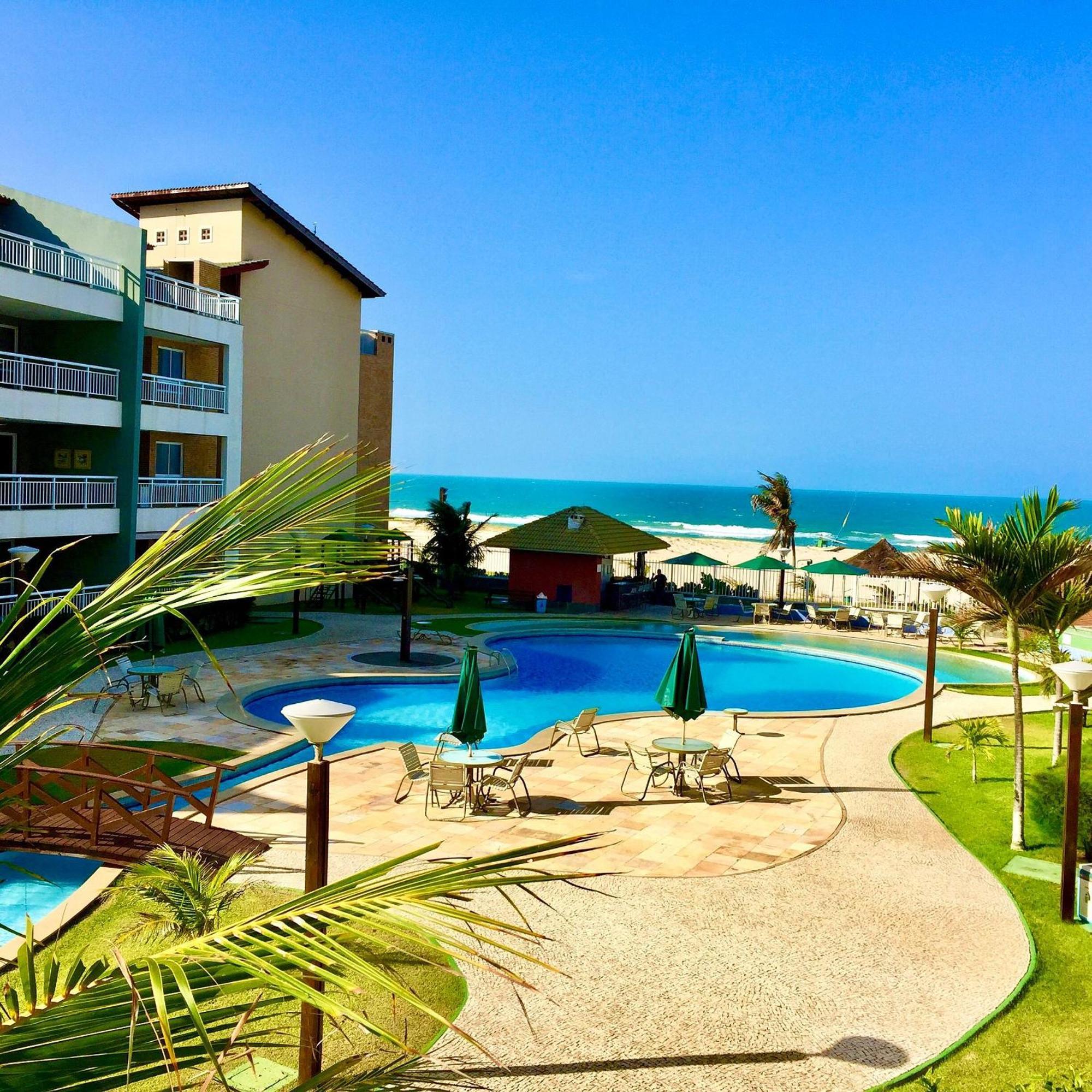 Terramaris - Aptos Vista Mar, Pe Na Areia, Vizinho Ao B Park Акірас Екстер'єр фото