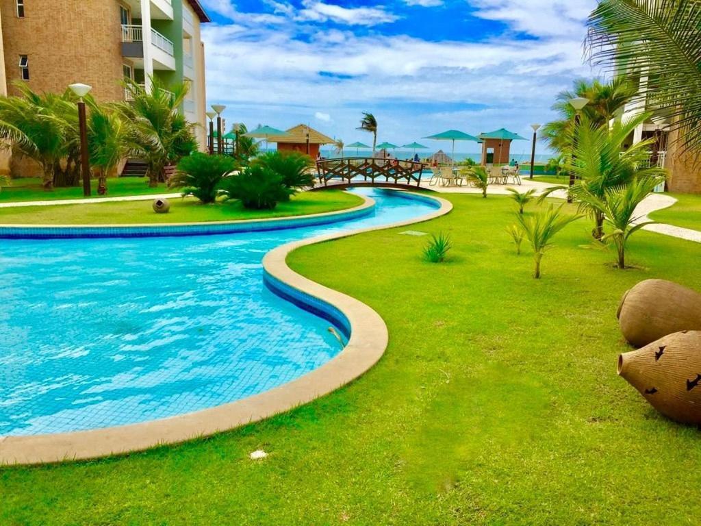 Terramaris - Aptos Vista Mar, Pe Na Areia, Vizinho Ao B Park Акірас Екстер'єр фото